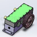 动力分配箱Solidworks模型