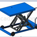 升降平台车Inventor模型