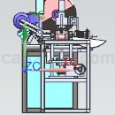 锯管机模型Step\ iges\stl设计