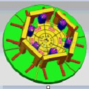 六联动组合机床模型ug格式