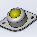 18A型万向球Solidworks模型