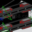 CNC数控坐标定位器模型Step/iges/stl格式
