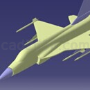 作战飞机CATIA模型