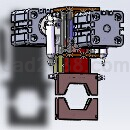 机械锁紧夹具Solidworks模型