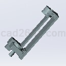 四轴液压夹具Step/iges/stl模型