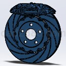 刹车3D模型Solidworks格式