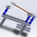 立式断路开关Solidworks模型