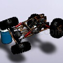 全地形汽车Solidworks模型