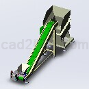 切屑输送机Step/iges/stl模型