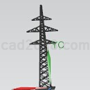 电力塔Step/iges/stl模型