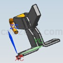 强力夹具UG模型