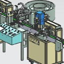 全自动点胶组装机Step/iges/stl模型