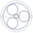 行星齿轮设计CAD软件