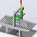 自动封箱机Step/iges/stl模型