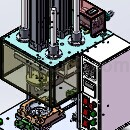 铆压热熔机Slidworks模型