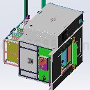 塑料热熔机设备Step/iges/stl模型