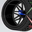 兰博基尼车轮Solidworks模型
