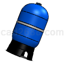 多介质过滤器Solidworks模型