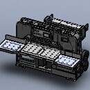 切纸机Solidworks模型