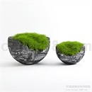 办公酒店植物3D模型3DMAX格式