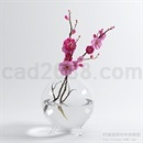 桌面花卉3D模型3DMAX格式