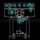 输送转台CAD图形