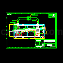 波峰焊总图CAD图纸