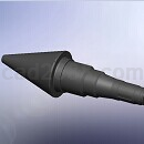 辗环机锥辊Solidworks模型