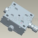 高精度手动角位移台Step/iges/stl模型