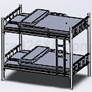 床架Solidworks模型