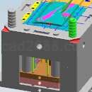 复杂模具UG模型