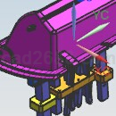 复杂模具设计2UG模型