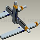 三轴平台Step/iges/stl模型