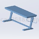 工作台Solidworks模型