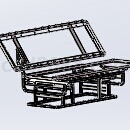电动沙发床座椅Solidworks模型