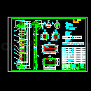 NE100板链斗式提升机总装CAD图