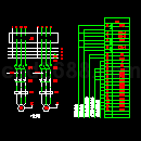 电机控制电路图集水泵类CAD图集