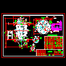 八嘴回转包装机CAD图形