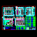 6米喷房总装图CAD图形