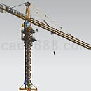 塔式起重机Step/iges/stl模型