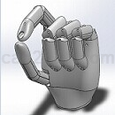 机械手仿真源文件Solidworks模型