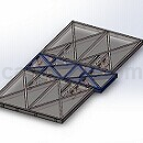 浮动平台solidworks模型