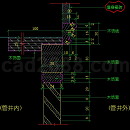 三表管井门CAD图形