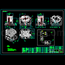 粗加工保压夹具CAD图纸