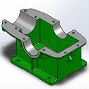 减速机机体机盖Solidworks模型