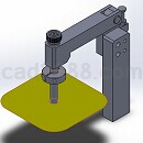 工件检查设备Solidworks模型