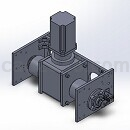 旋转位置检测设备Solidworks模型