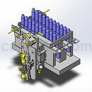 工件位置检测设备Solidworks模型
