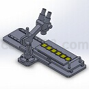 滑动位置检测设备Solidworks模型