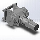 同步带主动传动Step/iges/stl模型